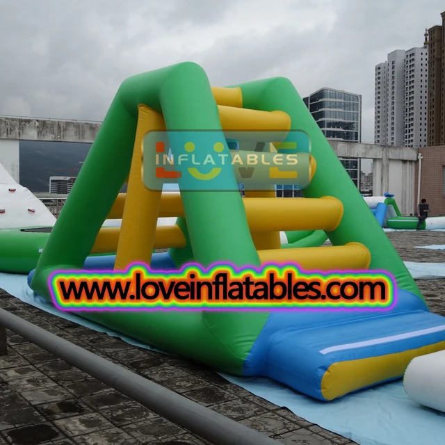 Airtight Water Park Equipment Durable PVC Inflatable Water floating Swing /inflatable water toys for Rental