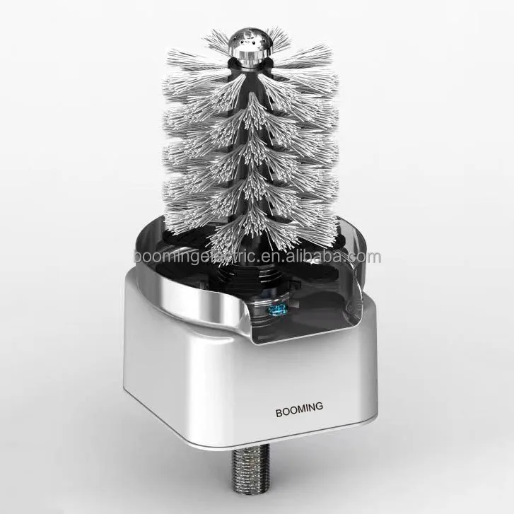 China New Design Electric Spin Scrubber Rechargeable Automatic 360 Cordless Shower Kitchen Bathroom Rotating Cleaning Brush