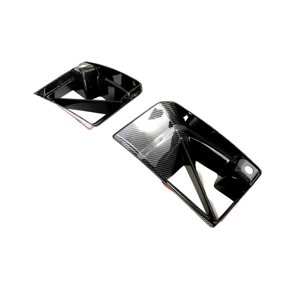 Fit for BMW M2 G87 2022-24 DRY Carbon Front Air Vent Intake Duct Inserts Covers