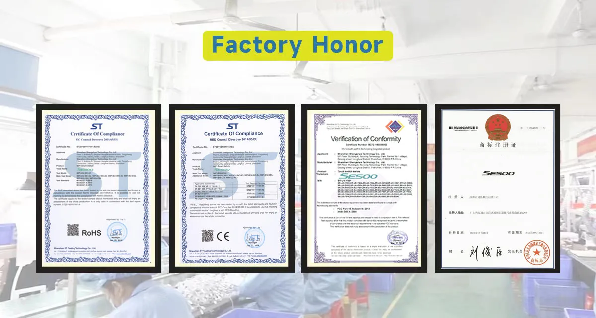 Sesoo Light Interruptor European Standard Wall Socket Smart Wifi Automated Glass Touch Backlight Wall Switch