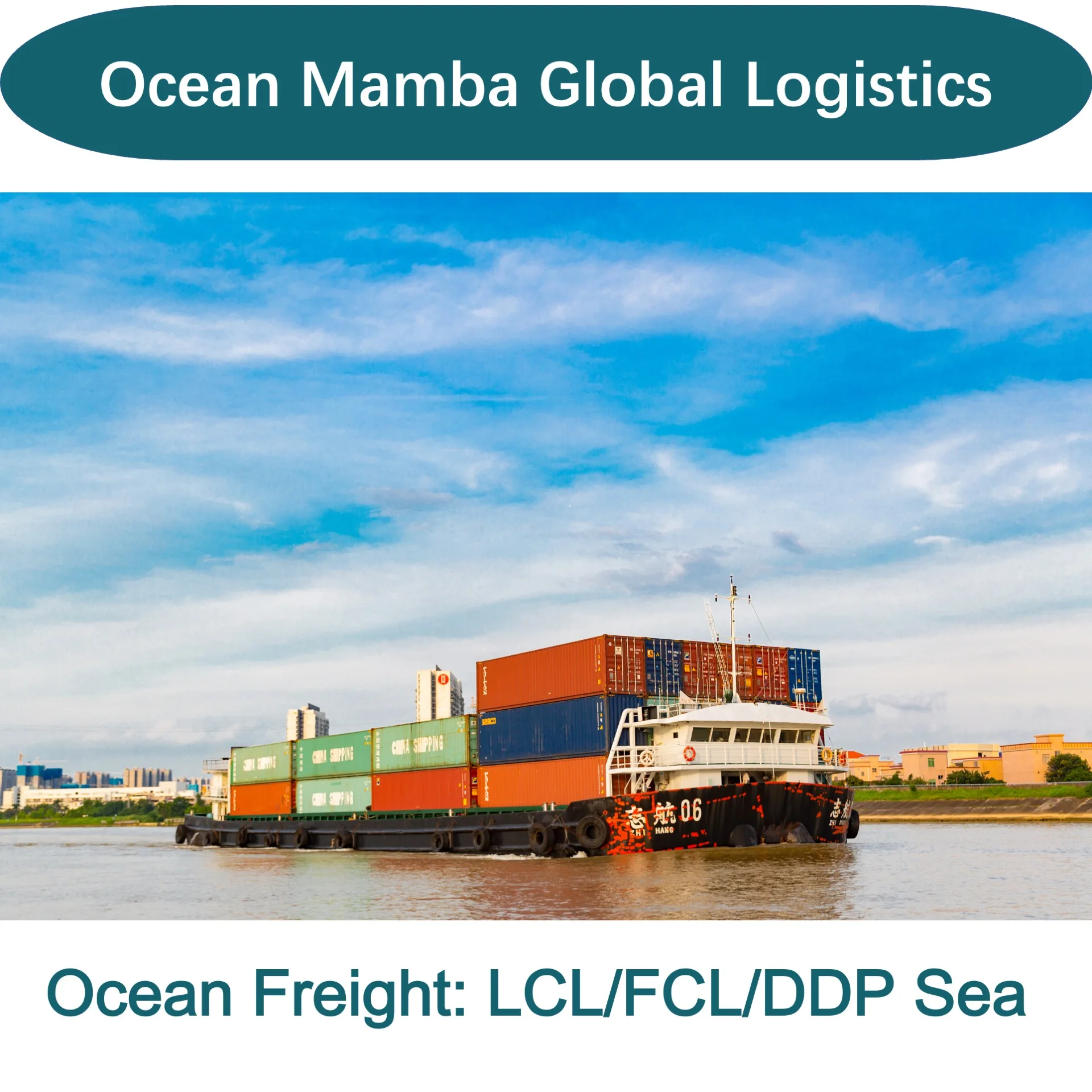 DDP Sea Freight Forwarder Fast Transportation With Truck/UPS Pick Up Service Best Price From China to USA