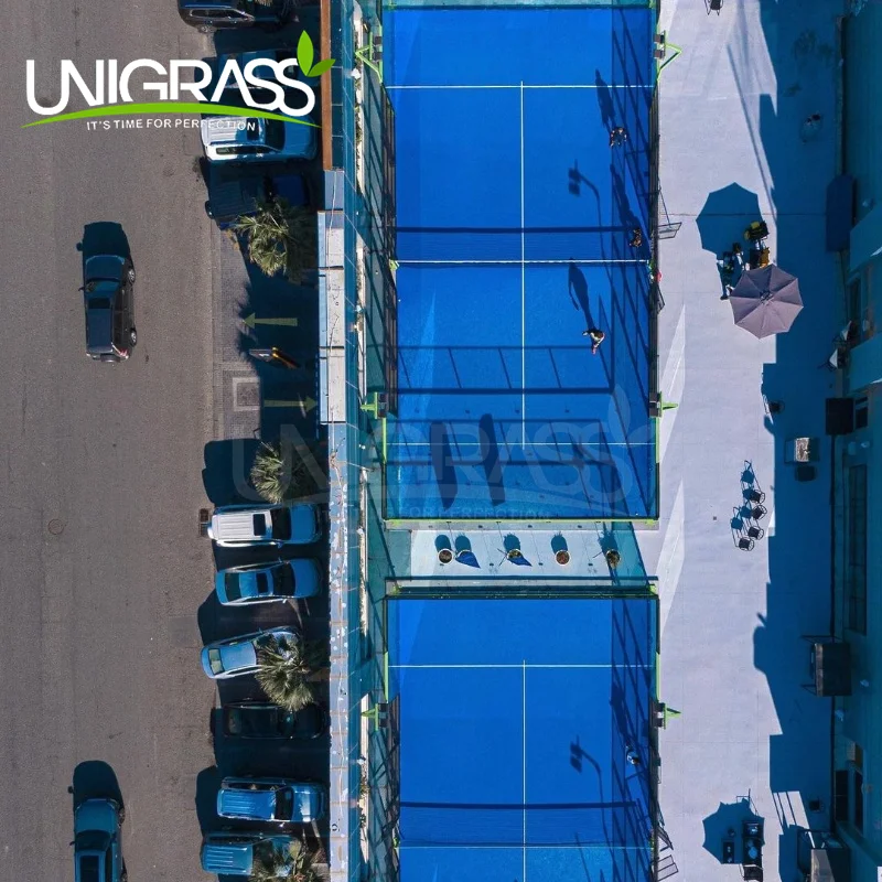 UNI Easy Installation Panoramic Padel Court Build Your Own Safety Outdoor Paddle Tennis System Assembled Safety