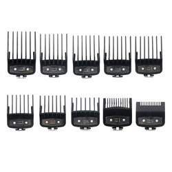 New Arrival Guides Comb Kit Transparent 10 Sizes Hair Clipper Guards Trimmer Clipper Guard Barber Limit Attachment Comb