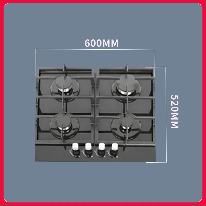 Cooking electric OEM/ODM Infrared Cooker Built-in Hotplate Ceramic Cooktops Stove 3 Gas and 1 Electric Hob for Home Kitchen