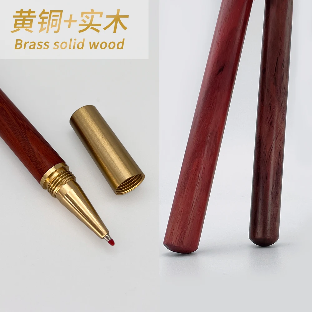 Hot Sale Variety Of Rare Wood Signature Pen With Pen Box Business Gift Set Handbag Can Custom Logo