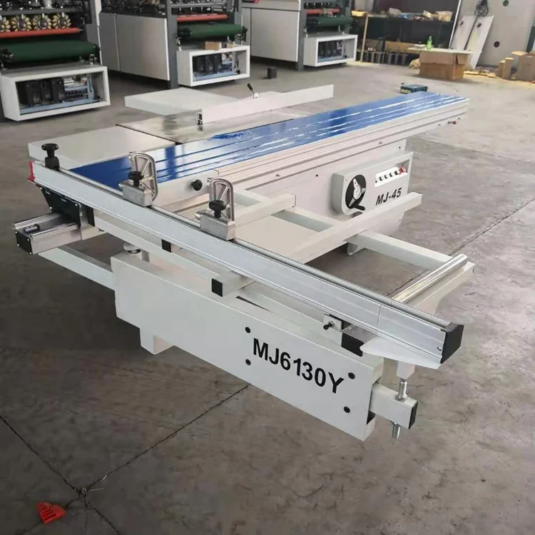 
Fast speed panel cheaper price 45 degree precision wood cutting slide table saw machine 
