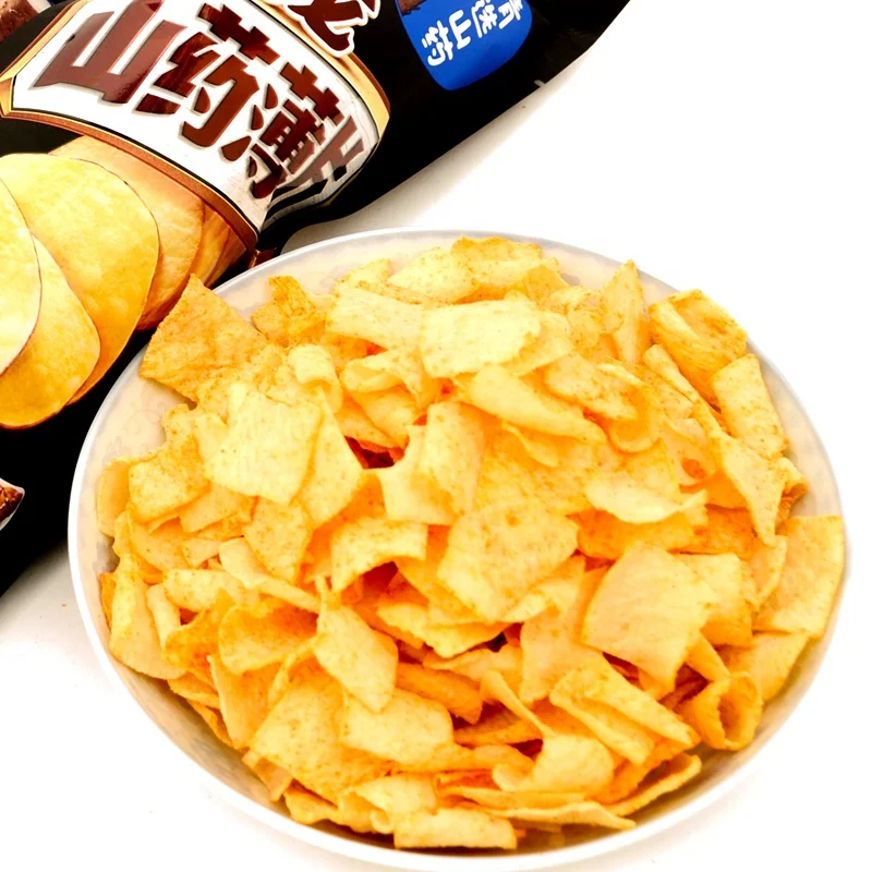 Wholesale High quality snacks yam crispy chips potato chips