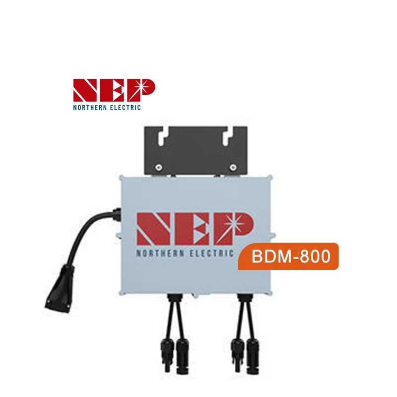 Микро мини-инвертор NEP BDM600/800 Вт 600 Европейский ваттный сетчатый Мини-Солнечный микро инвертор