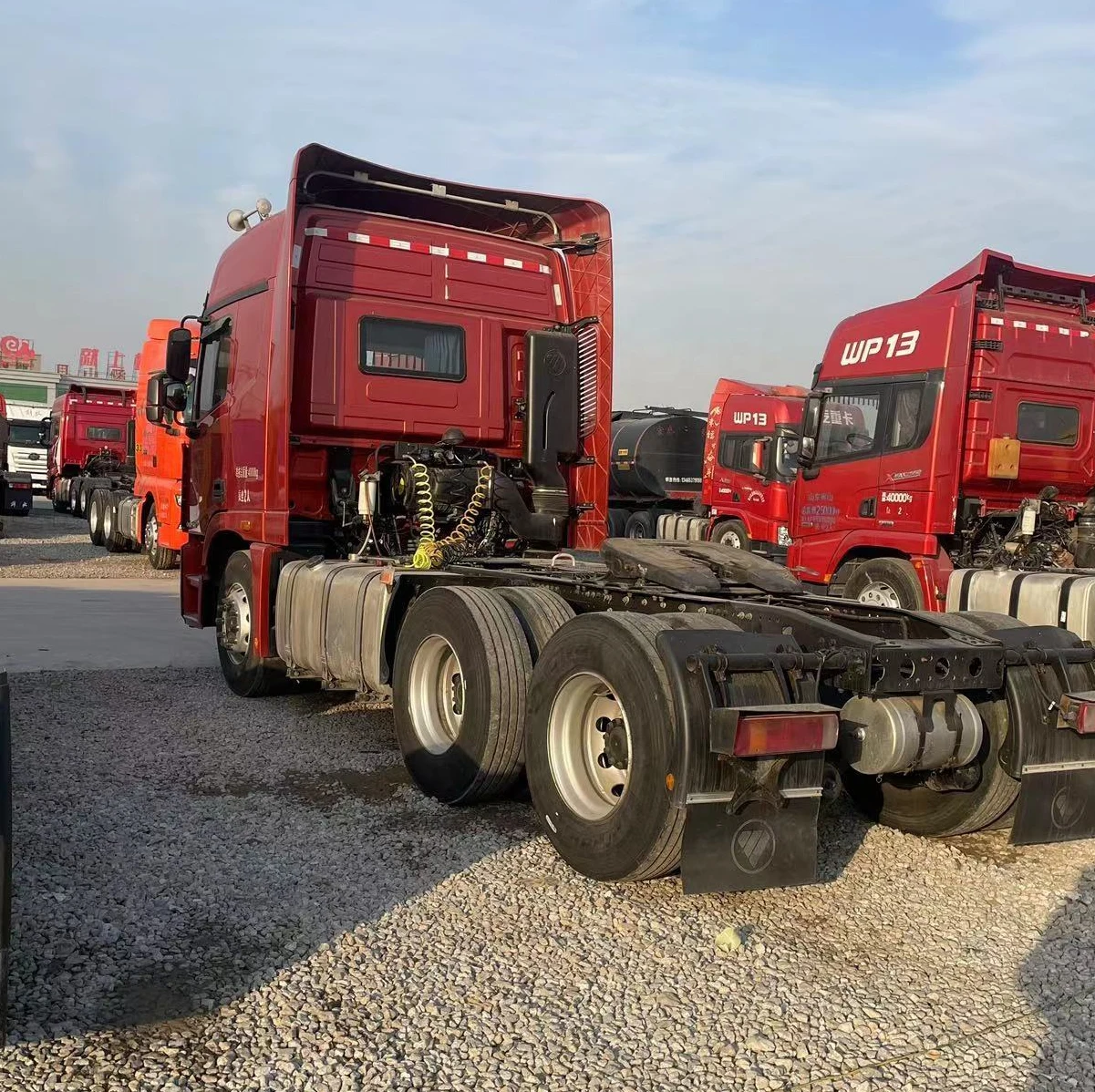 Good Price Hot Sale Foton Auman Trailer Head 6x4 510hp euro6 GTL Foton Tractor Trucks semi trailer port tractor trucks For Sale