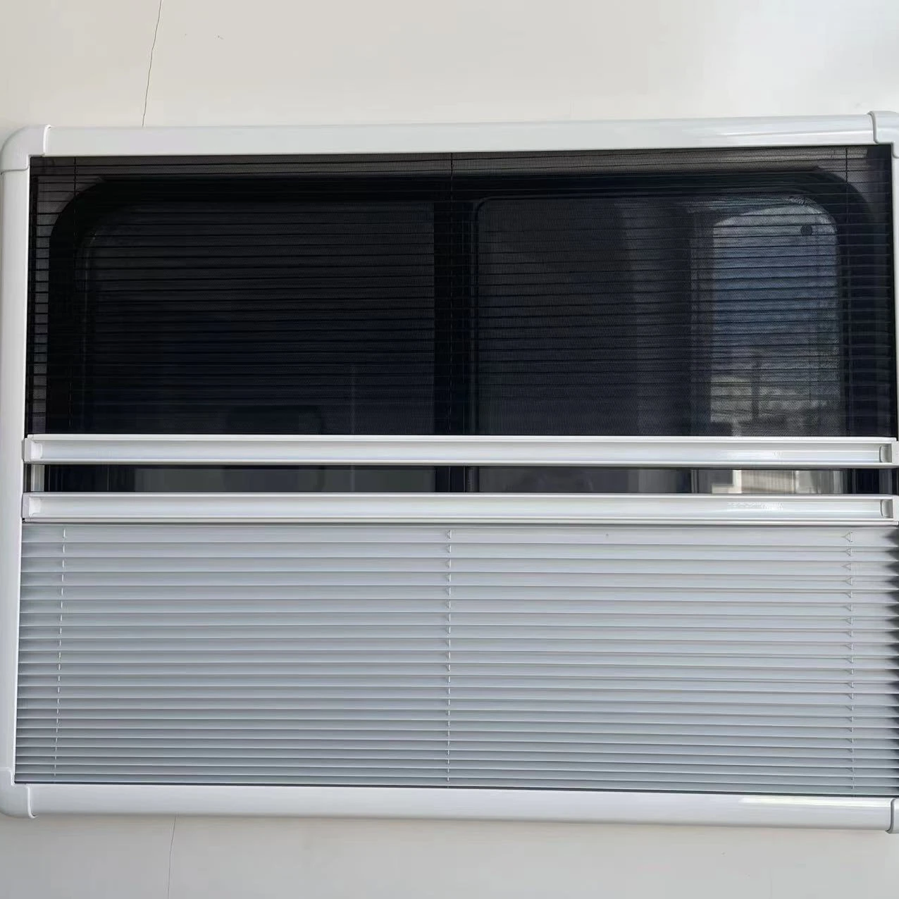 RV Window Tiny House Vertical Slider W/Screen & Interior Camper Window Clamp Ring Included, Teardrop Replacement Trailer Window