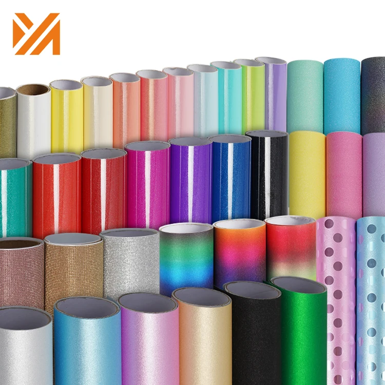 Good Price Diy Crafts Cutting Machine Plotter Self Adhesive Colored Glitter Vinyl