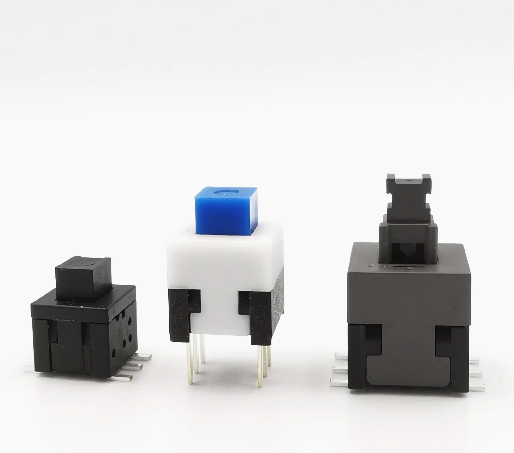 Hot sale 6 pin push button switch 7*7 lock & non-lock Rohs compliant