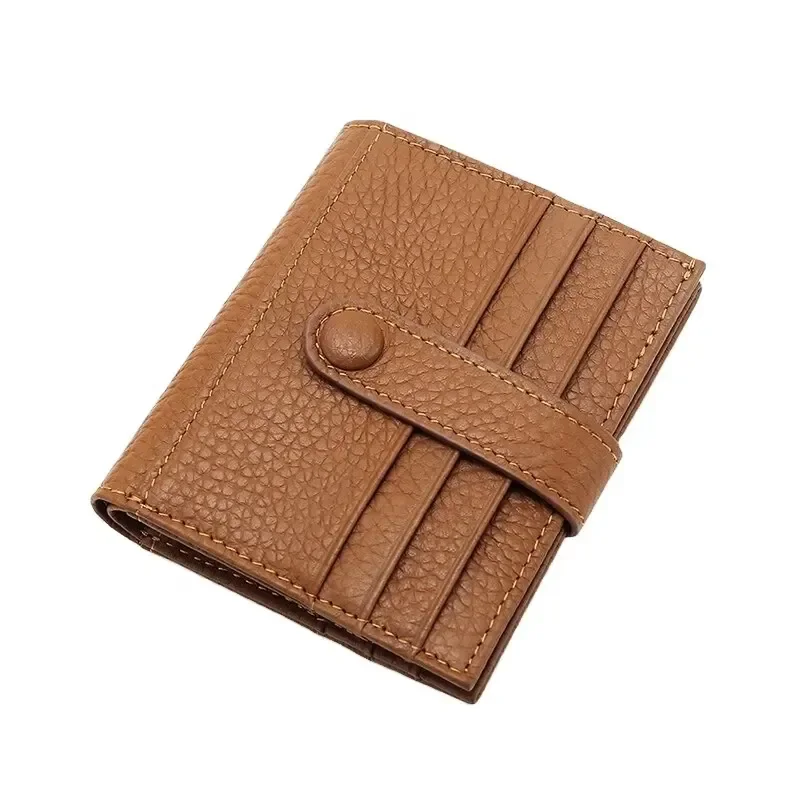 Pu Leather Passport Card Holder Men Women Wallet 100 % Genuine Leather made Motorbike Leather Wallet