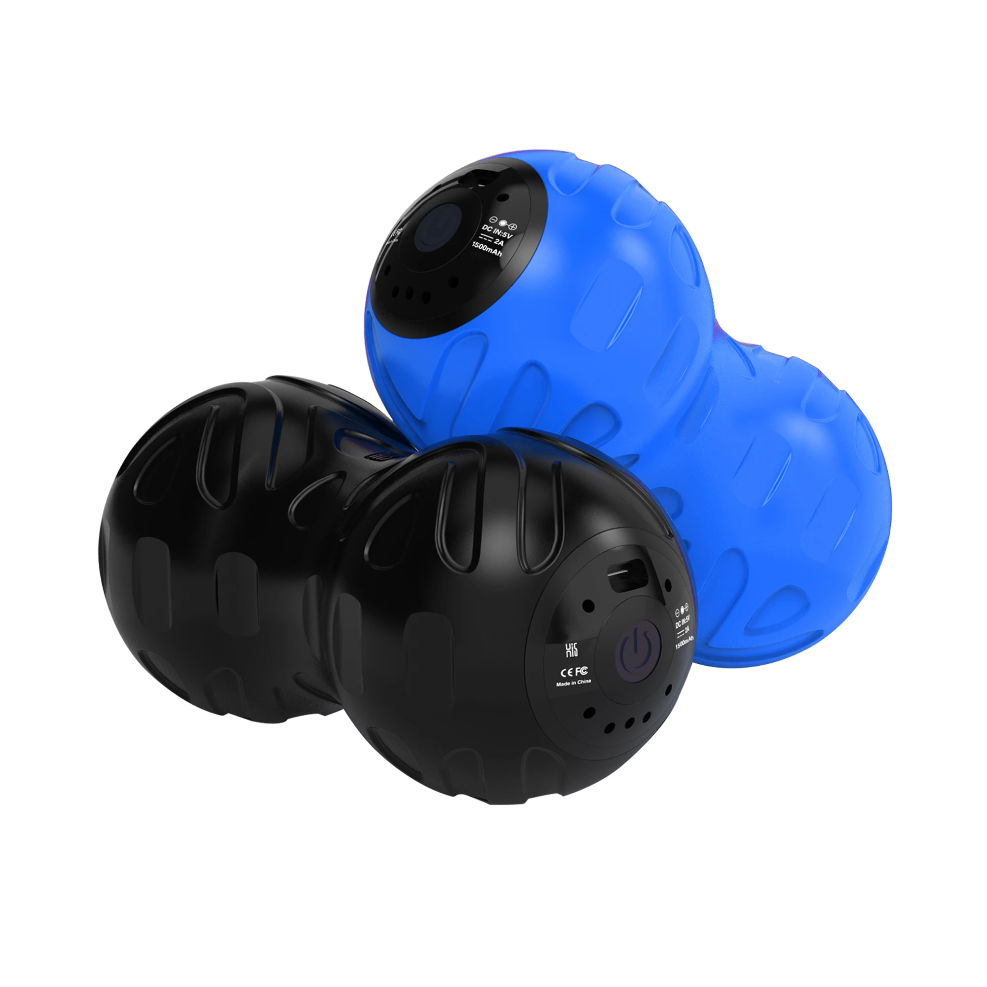 Hi5 Electric Vibration  Fascia Massage Balls Roller Rechargeable with 5 Levels of Vibration Speeds Peanut Massage Ball