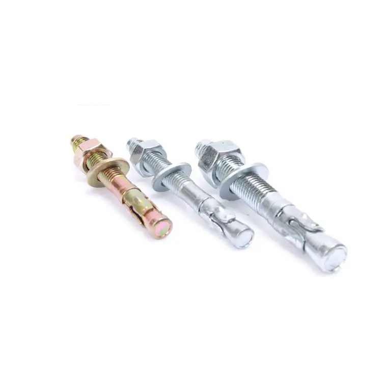 
Hot Sales Wedge Anchor Through Bolt Wedge Anchors Bolts Manufacturer 