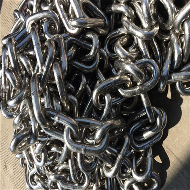 Xinghua City factory supply 316 16mm  Stainless Steel link marine chain