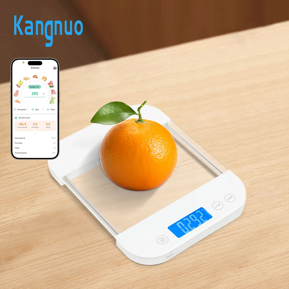 Household Lcd Display Electronic Nutrition Weighing Food Scale With Nutritional Calculator