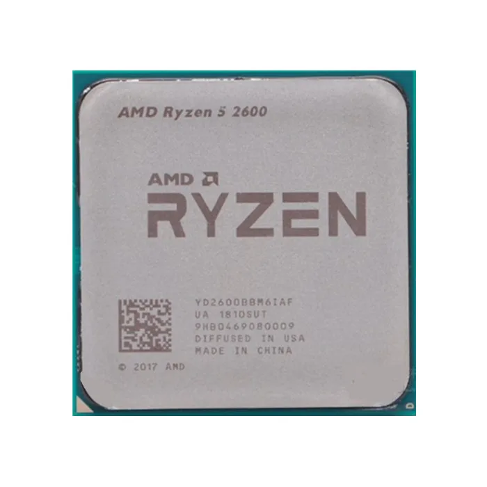Оптовая продажа процессор AMD R5 2600 3 4 ГГц 65 Вт для настольного компьютера разъем