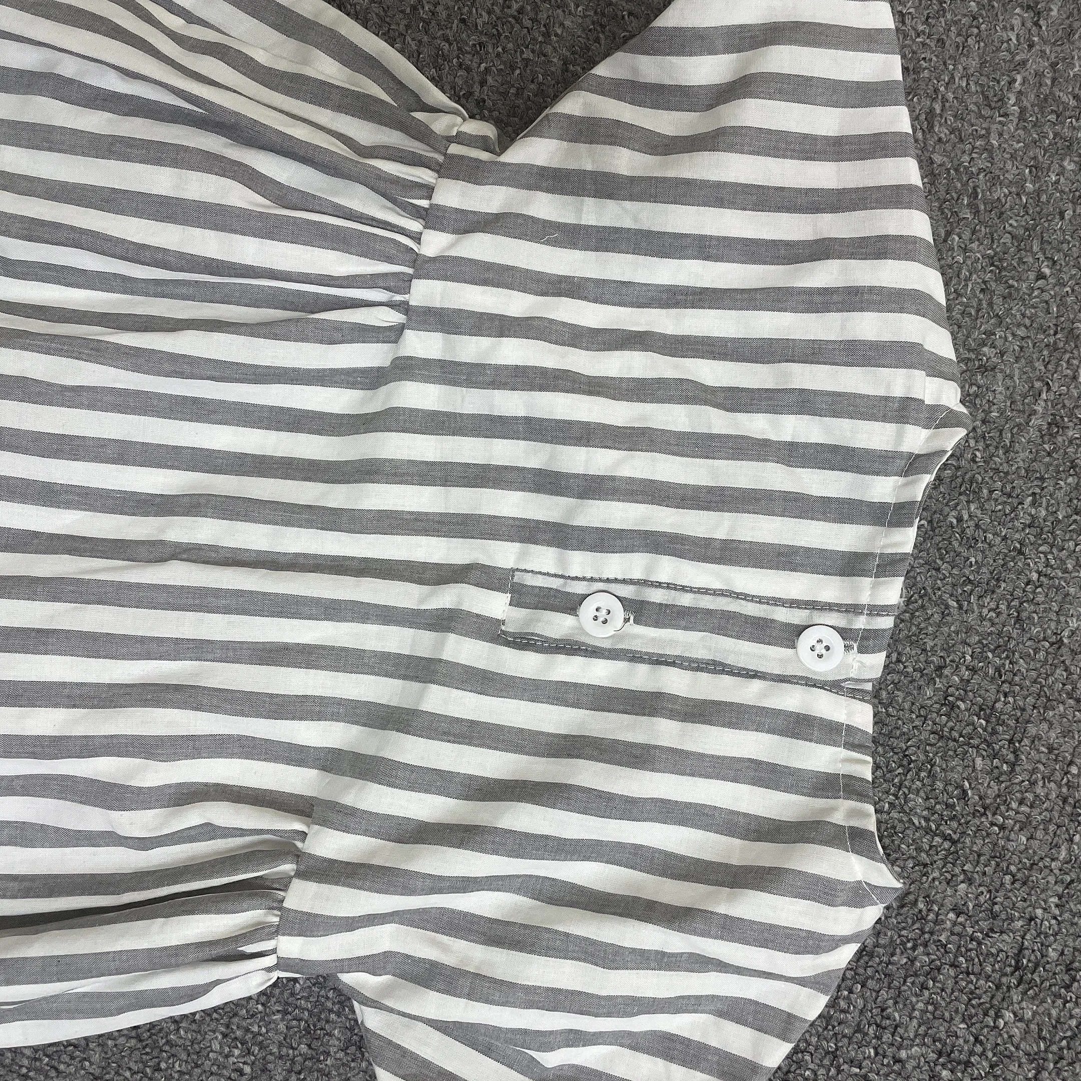 2018 Wholesale children dresses long sleeve kids linen dresses baby girls dresses