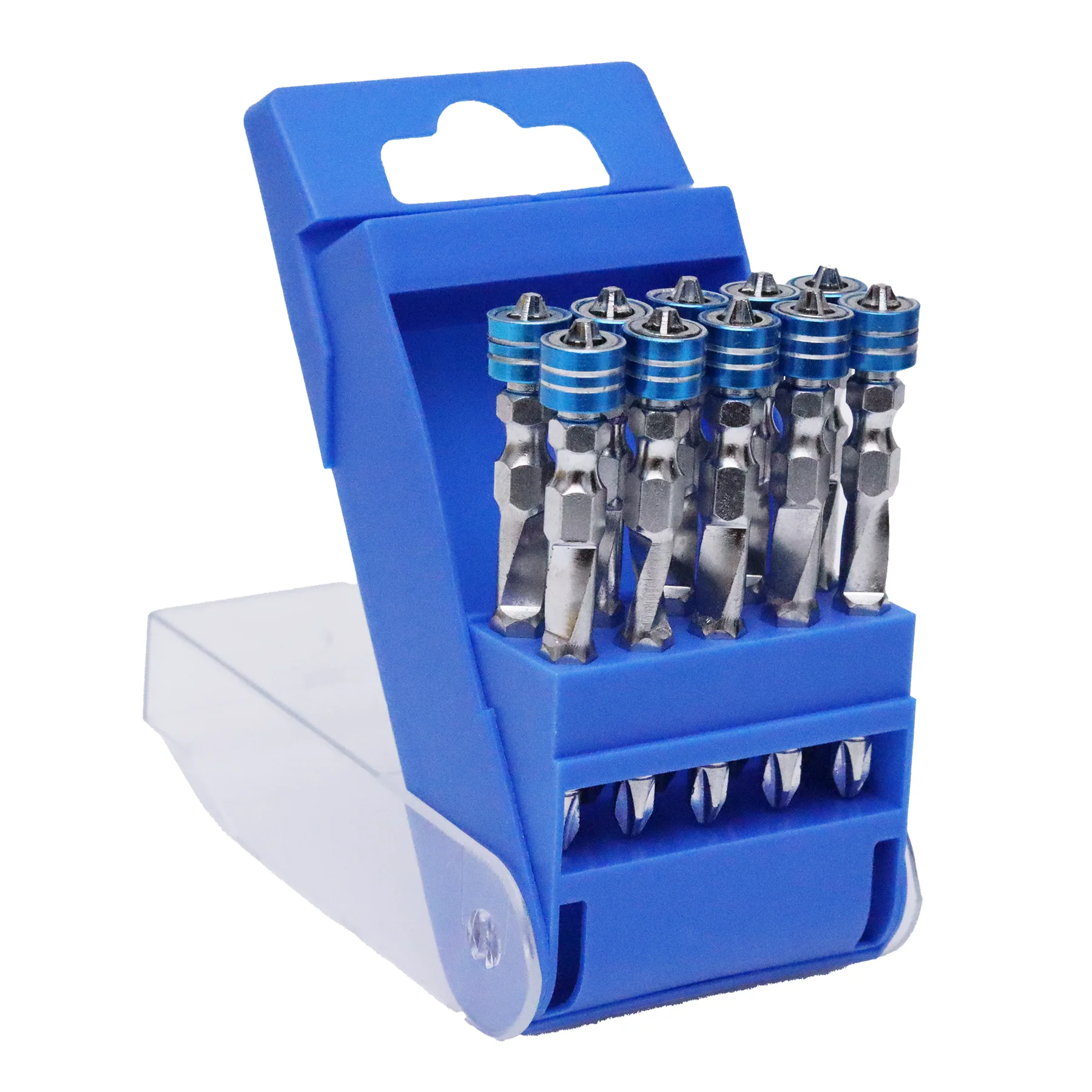 Screw drive bit with Magnetic ring PH2 Screwdriver Bit 1/4 Inch Hexagon Shank Driver S2 Phillips Screwdriver