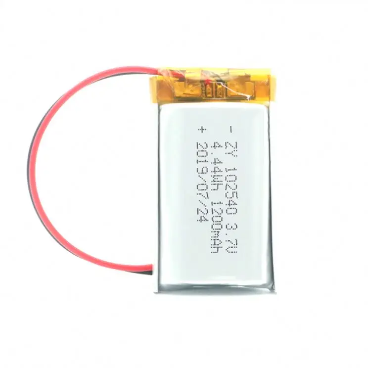 
Li Ion Recharge Batteries 3.7V 1200mAh 102540 Lipo Battery 