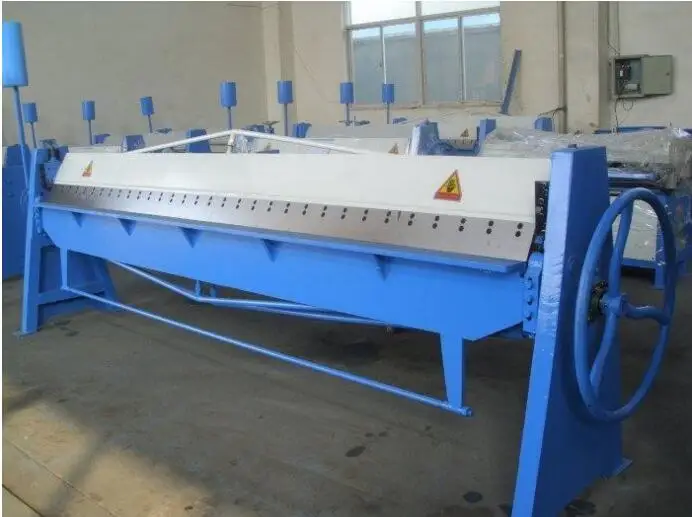 DDM folding machine duct 1.2x2000 tdf flange duct manual folding machine