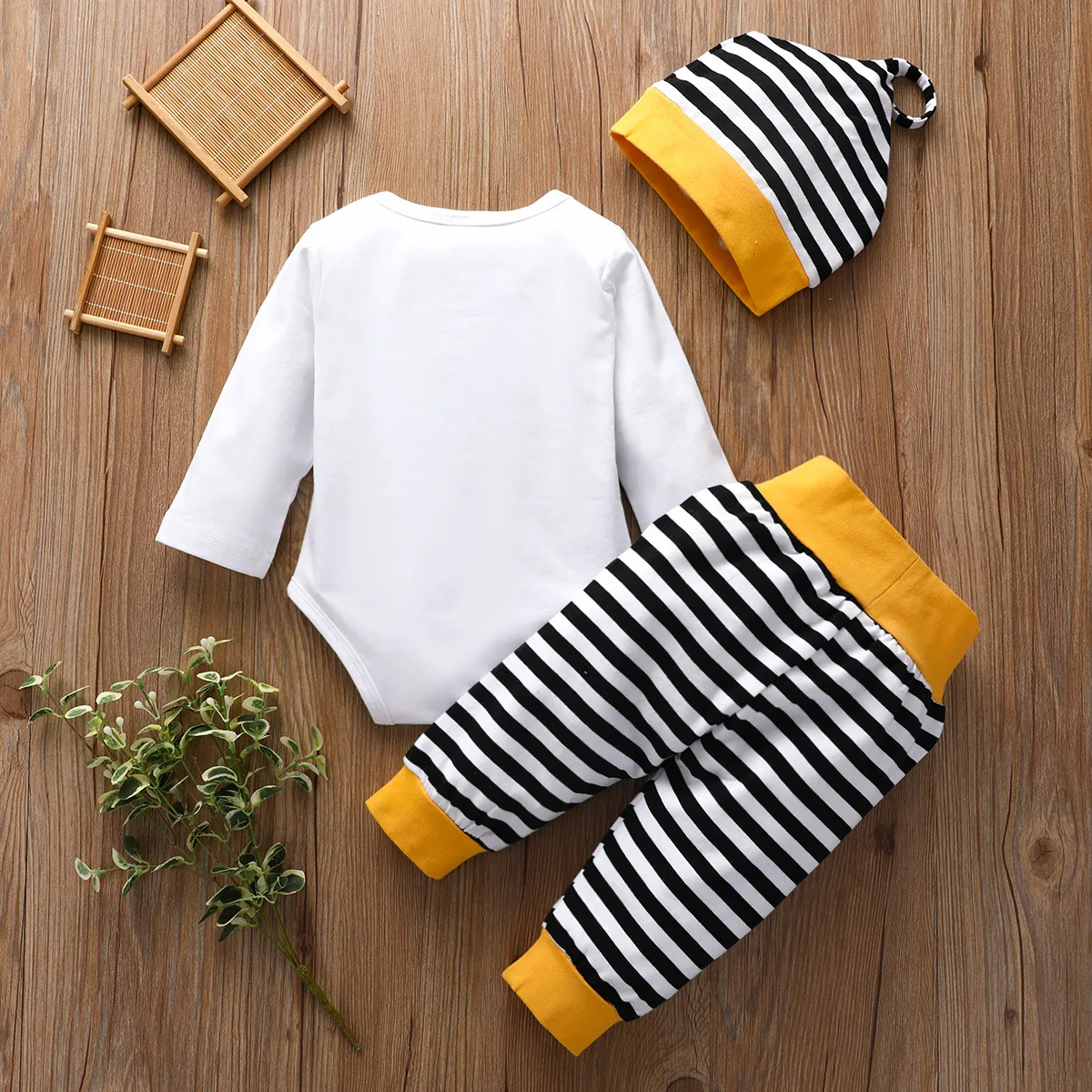 China Manufacturer Dress Boys Newborn Set Striped Pants Long Sleeve Baby Boy Clothes