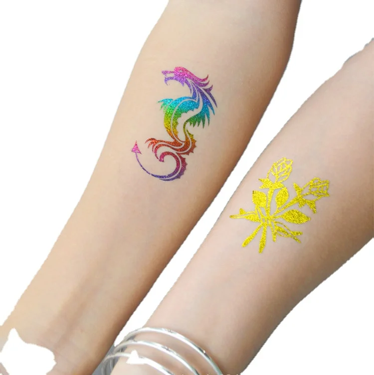 Laser printer printable temporary tattoo decal paper