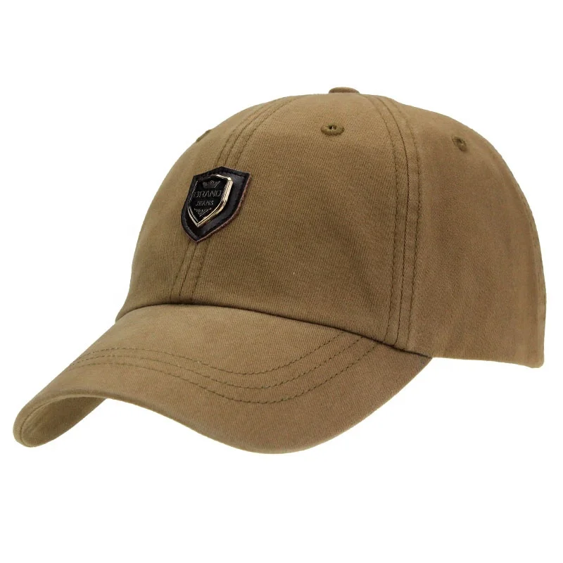 High Quality Unisex 6 Panel Cotton Premium Baseball Cap Solid Color Custom Embroidery Logo Golf Sport Baseball Hat Cap