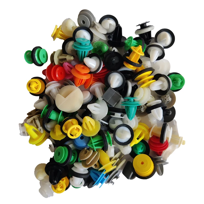 Universal Auto Metal Clips And Plastic Fasteners Car Mats Automotive Door Panel Bumper Floor Clip