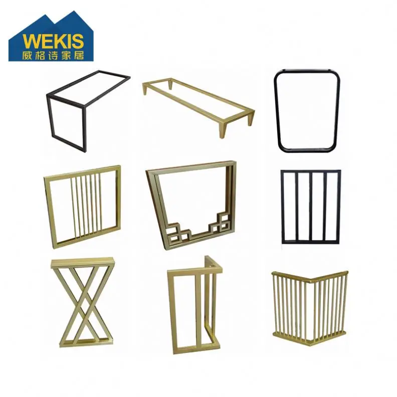 WEKIS Custom Ironwork Table Legs Factory Price High Quality Furniture Legs Steel Durable Table Feet Conference Table Base