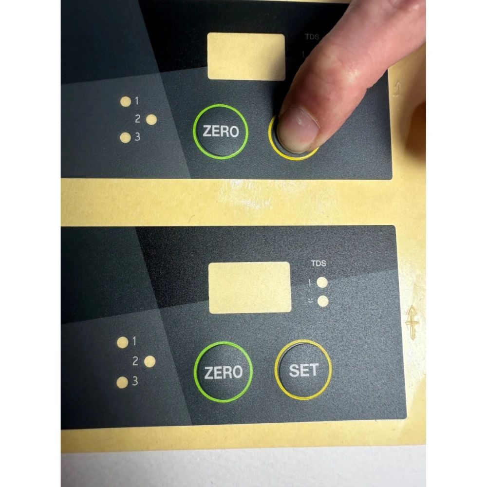 Custom Front Control Button Panel custom stickers