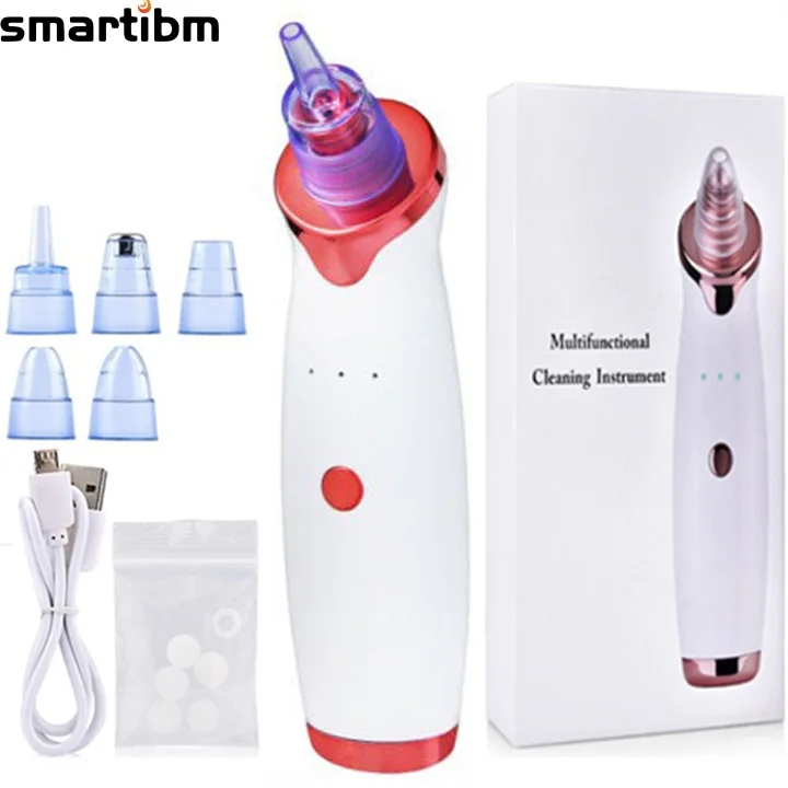 vacuum pore cleaner, electric black head removal vacuum heated, pore cleaner strip electric blackhead remover tool kit acne