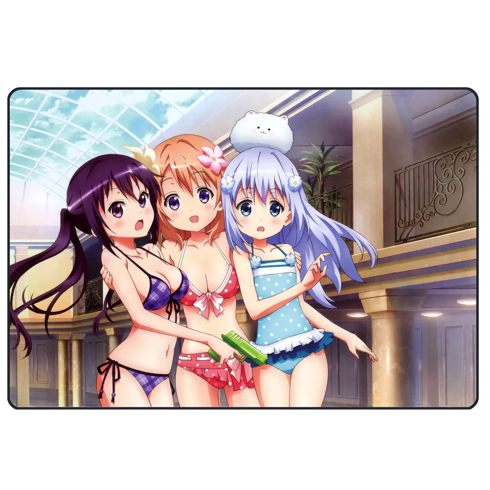 ergonomic XXXL heated anime large rubber custom led black gaming RGB sublimation mouse pads