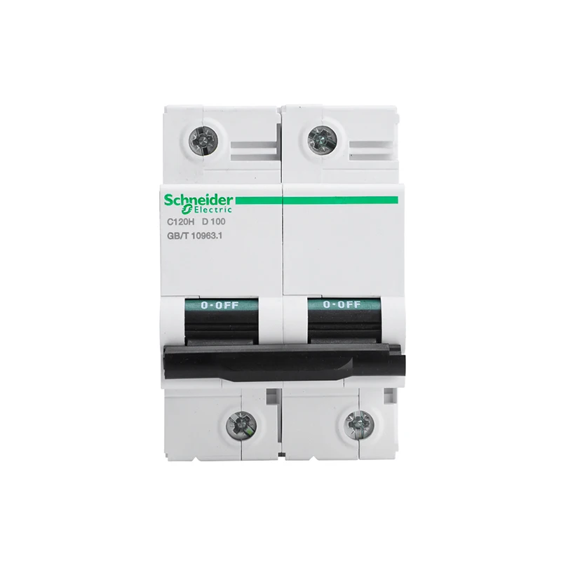 C120H 1P Good Quality Original schneideres  Miniature Circuit Breaker Mcb 1Pole Main Switch High power circuit breaker 1P 100A