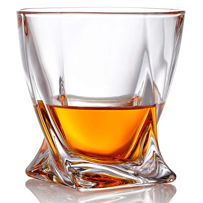 Higher quality Whiskey Glasses Scotch Glasses Tumblers for Drinking Bourbon  Cognac Irish Whisky