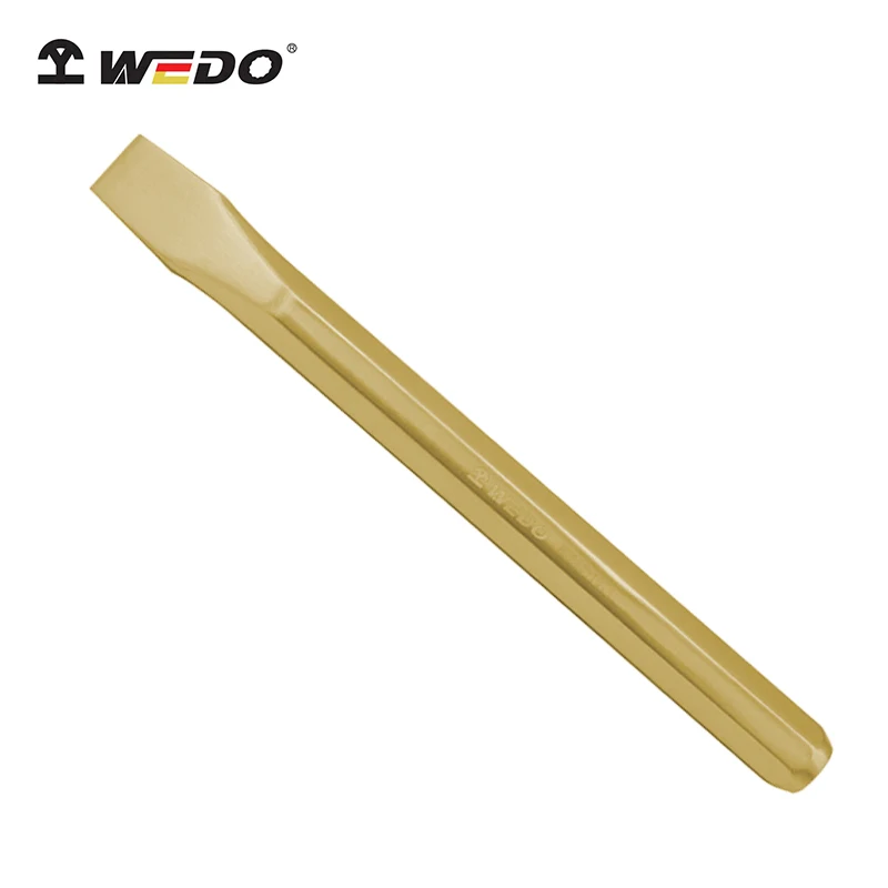 High Quality WEDO Explosion Proof Tools Aluminium Bronze Or Beryllium Copper Alloy Non Sparking 8 Point Chisel