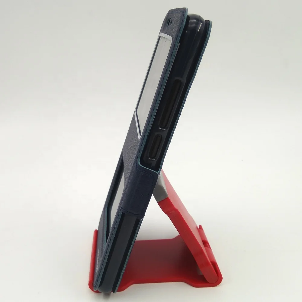 Promotion business gifts foldable portable desktop cell phone stand holder for office desk travel accessories