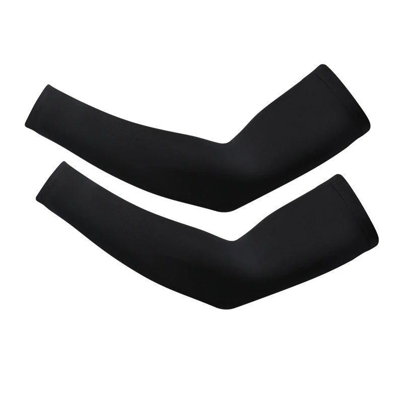 Cycling sun protection arm sleeves sports basketball black arm sleeve for men