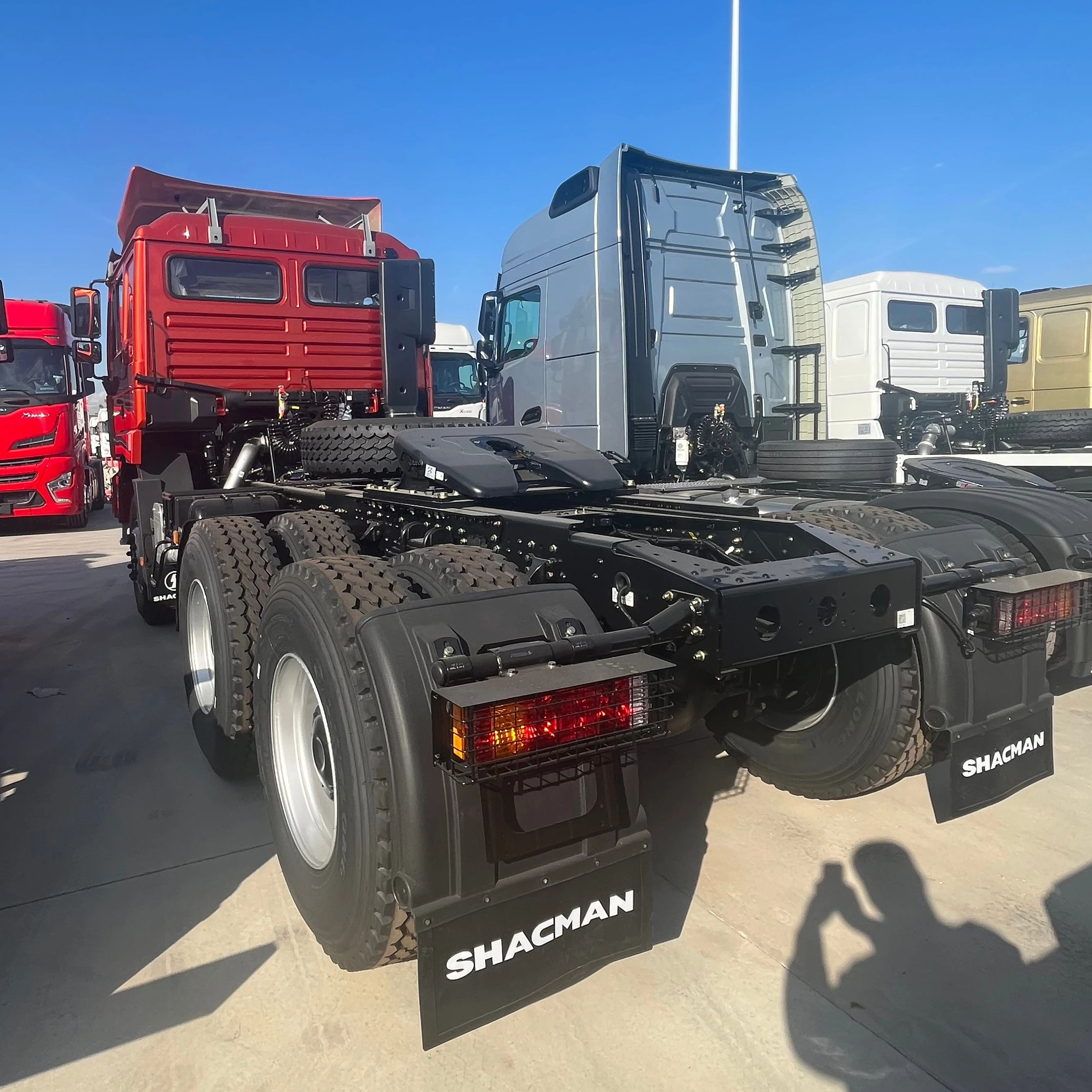 China shacman F3000 6x4 euro2 tractor truck