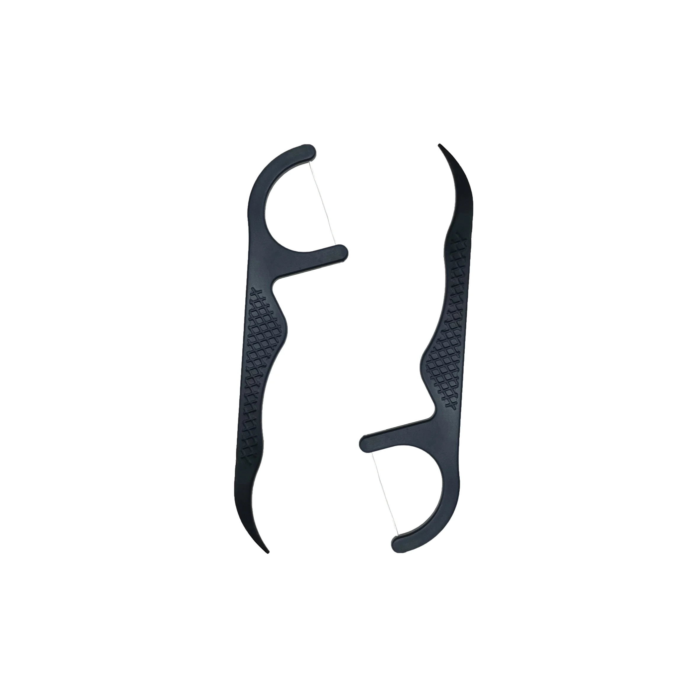 Promotional Easy Reach Tooth Stick Refill PE Dental Floss Toothpick Holder Stick Pick with long handle