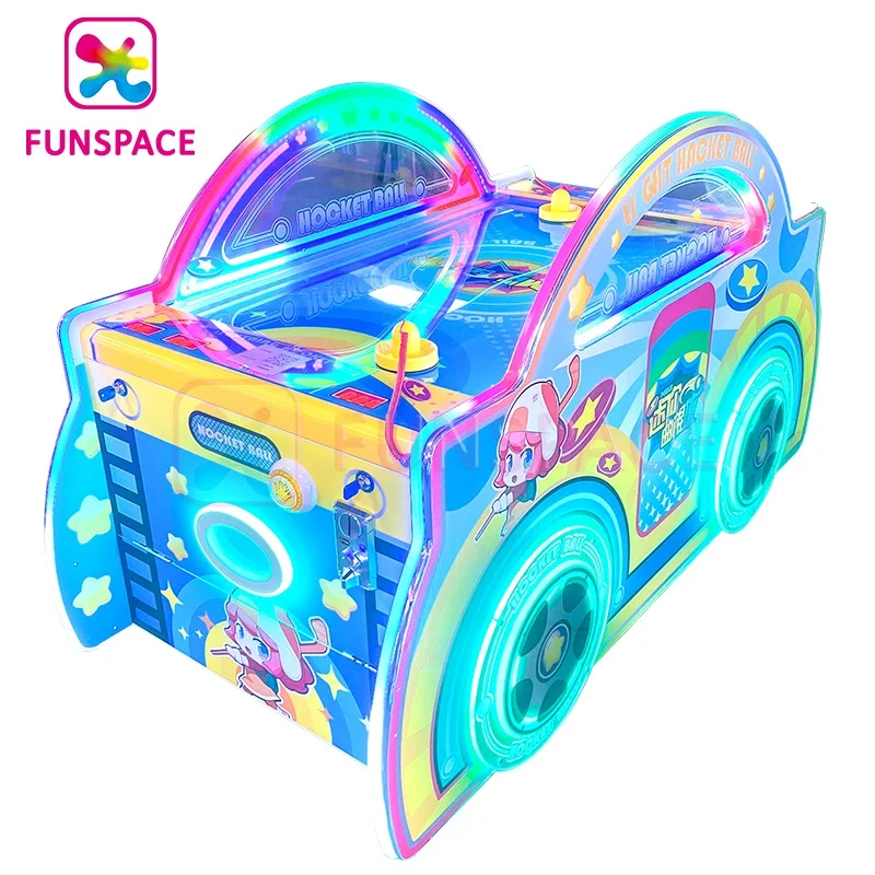 Funspace Аркадный Игровой Автомат С монетоприемником мини-аэрохоккей детский игровой автомат Воздушный Хоккей стол для детей играть