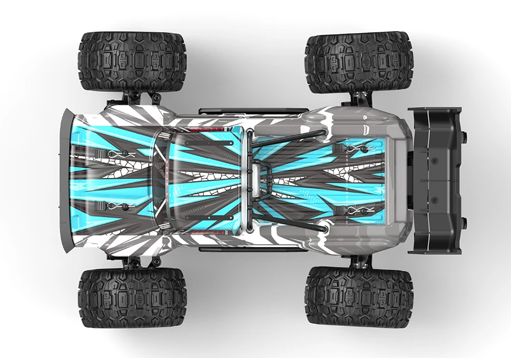 Amiqi MJX Hyper Go H16P 4WD Remote Control Car High Speed Truggy With GPS Monster RC Truck 4x4 RTR