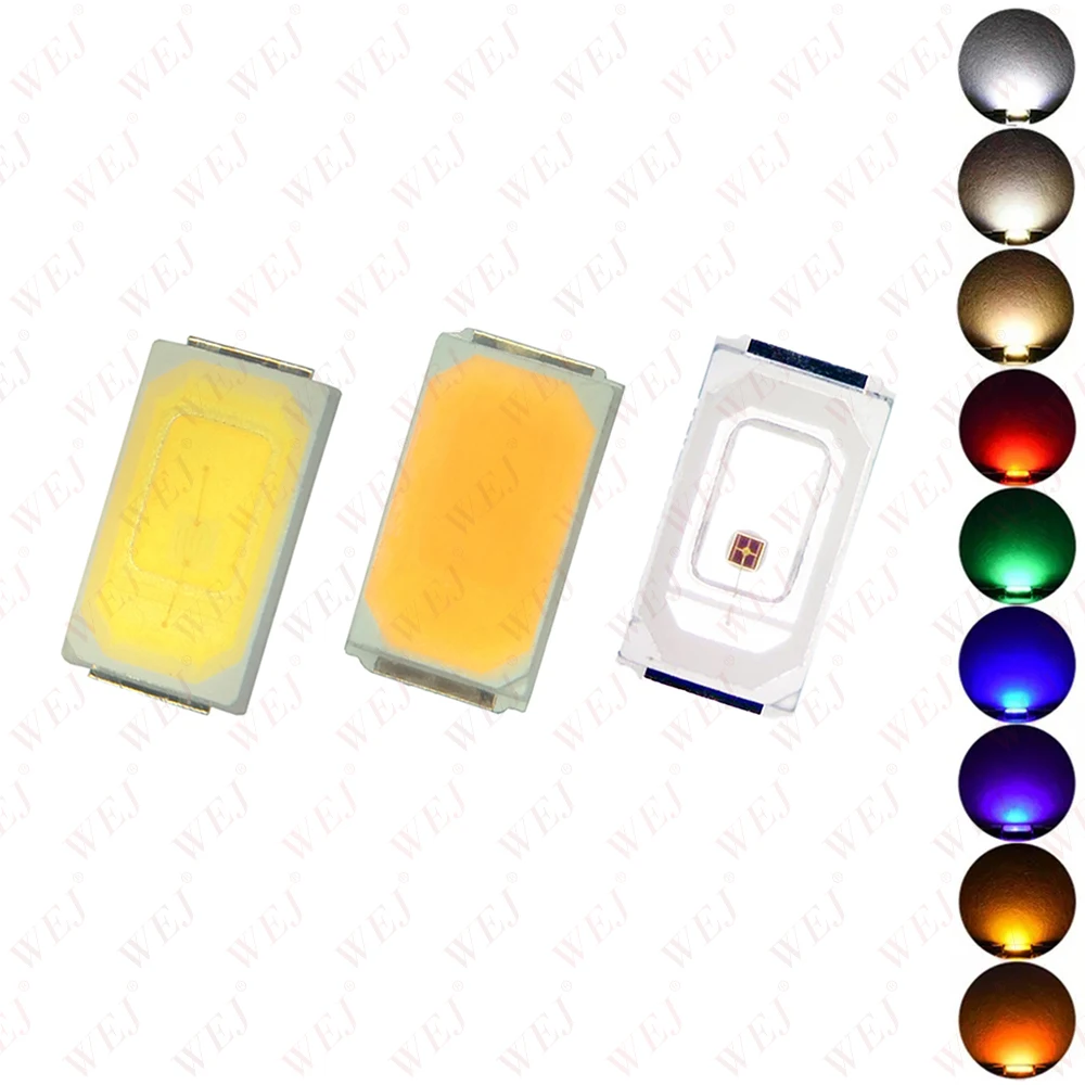 Perfect quality customizable smd led 2835 3014 3030 3535 0603 0805 1206 5730 yellow green blue white led chip
