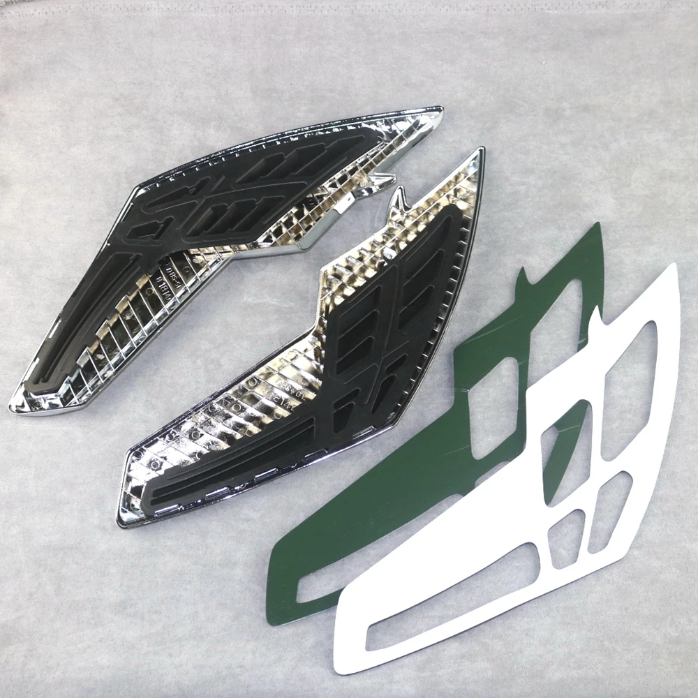 Motorcycle Gas Tank Door decorative cover For HONDA Goldwing GL1800 2001 02 03 04 05 06 07 08 09 10 2011