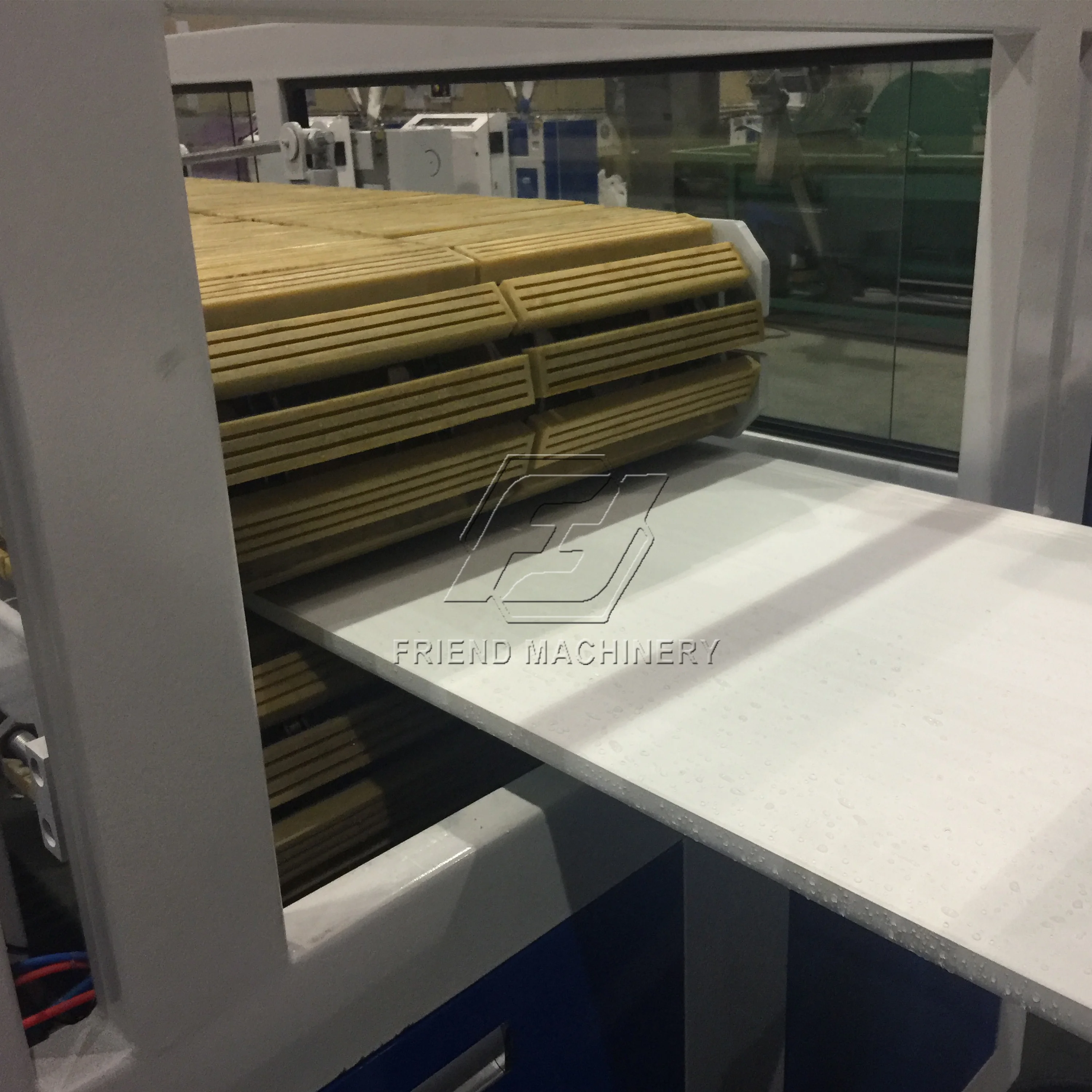 Construction board Plastic PP hollow formwork/shuttering/template board making machine for concrete