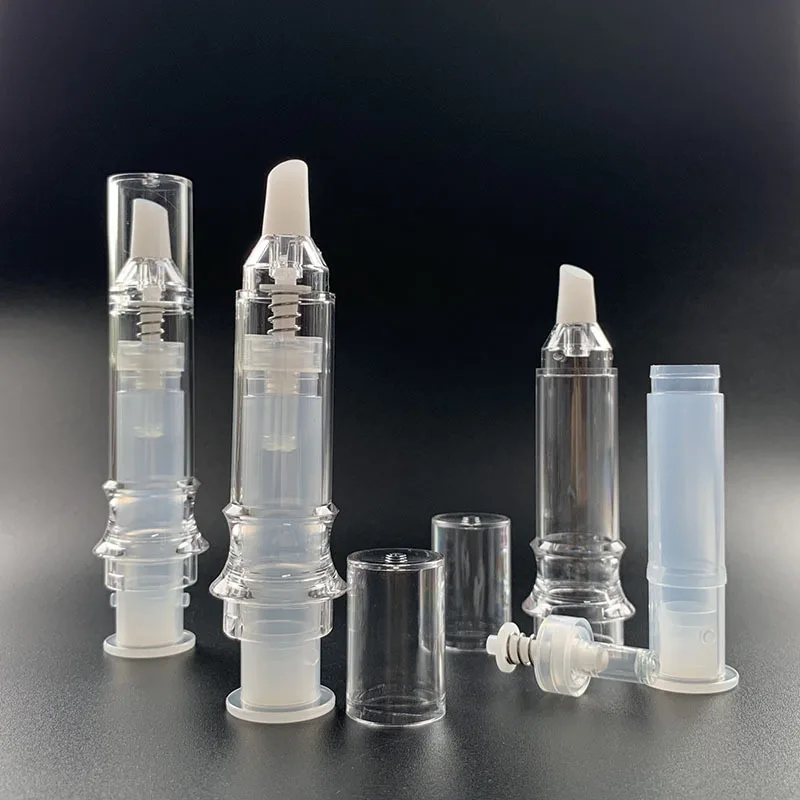 Customized lip plumper lip gloss packaging private label empty lipgloss tubes 5ml big wand lip gloss tubes