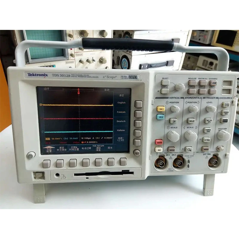 Used Tektronix TDS3012B  Digital Oscilloscope