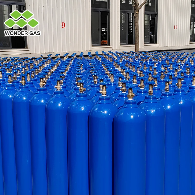10L 15L 20L 40L 50L Medical High Pressure Empty Oxygen Gas Cylinder Co2/Argon/Helium/Nitrogen Empty Gas Cylinder