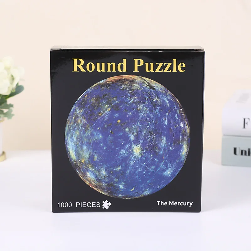 Beautiful Design Earth Moon Puzzle Rainbow Ddult Puzzle 1000 Pieces Of  Puzzlebrain Game Brain Burning Educational Toys